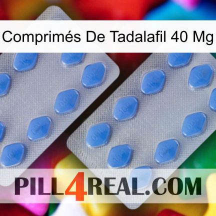 Comprimés De Tadalafil 40 Mg 20
